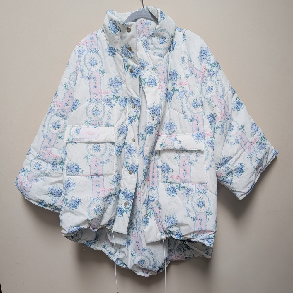 Selkie- Oversized Floral Jacket